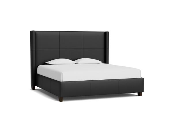 Dublin Leather Upholstered Bed Beds Bassett Furniture
