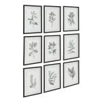 Farmhouse Florals Framed Prints, S/9 3 Cartons - Image 4