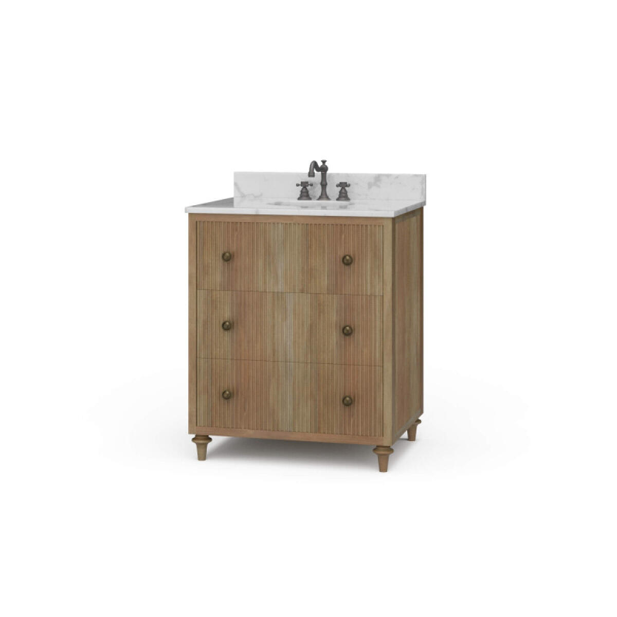 6d8c3d059bf003eba491e515a54e35bf Kraton Single Vanity W/ Sink & Marble Top - Image 1