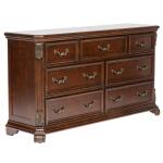 Messina Estates 7 Drawer Dresser Dressers Brown 14