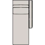 202 Reece Stationary Sectional with Two-Piece Back - Image 10