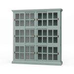 English Bookcase 2 Column Bookcases Blue 8