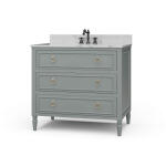 Cholet Single Vanity W/ Sink & Marble Top