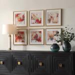 Fresh Start Framed Prints, Red, S/6 - Image 5