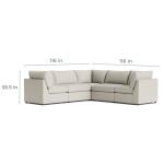 Beckham Modular L-Shaped Sectional - Image 5