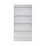 Magnolia Manor 60 Inch Bookcase (RTA) Bookcases Antique White & Weathered Bark 11