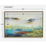 Textured Land Framed Canvas - Image 6