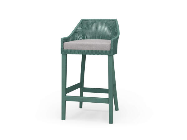 Savanah Rattan Counter Stool W/ Seat Cushion Barstools Barstools 2