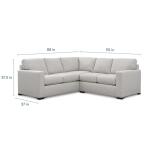 Anson Track Arm L-Shaped Sectional Sectionals Bassett Furniture 13