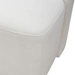 Accent Dining Chair w/ Casters – Ivory Chairs & Benches Chairs & Benches 27