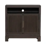 Modern Edge Bedside Chest w/ Charging Station - Image 3