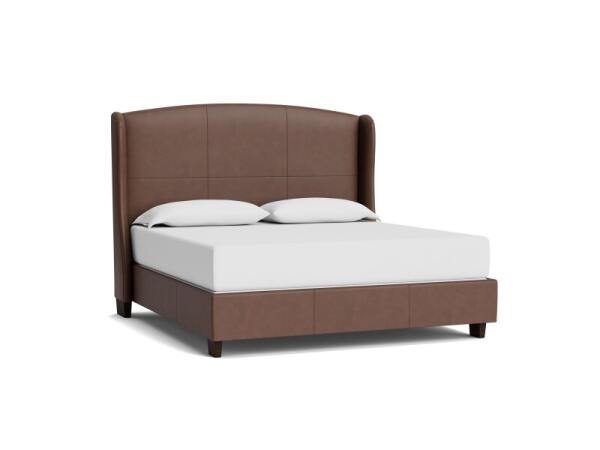 Paris Leather Upholstered Bed Beds Bassett Furniture