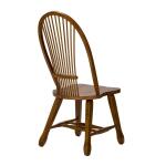 Treasures Sheaf Back Side Chair – Oak Chairs & Benches Brown 20