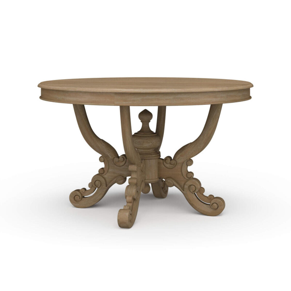 6e7b3b582cca54203a5d755663eb80af Mandolin Dining Table W/ Solid Hardwood Top - Image 1