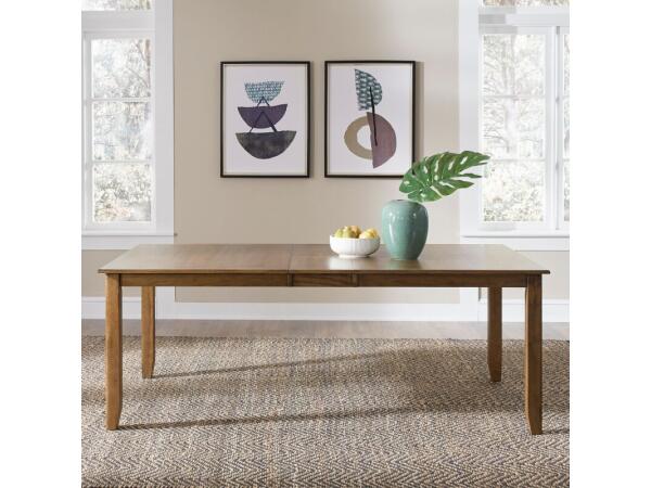 Santa Rosa Rectangular Leg Table Dining Tables Antique Honey