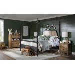 Apothecary Ns 2 Drw W/ Power Nightstands Barnwood Oak 13