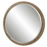 Paradise Round Mirror Mirrors Brown 15