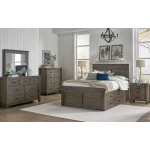 Glacier Point Cal King Captain Bed - GLPGR5251