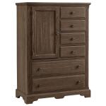 Heritage Door Chest – 6 Drwr/1 Door Chests Brown 7