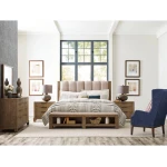 Skyline Meadowood Uph Cal King Bed - Complete