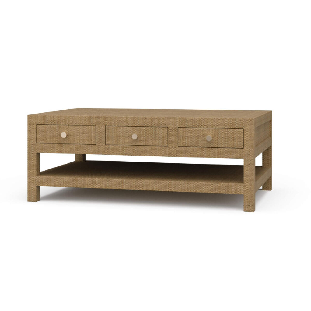 6ef6d76c87c6def69087803c589d1de2 Kagu 6 Drawer Coffee Table W/ Rattan - Image 1