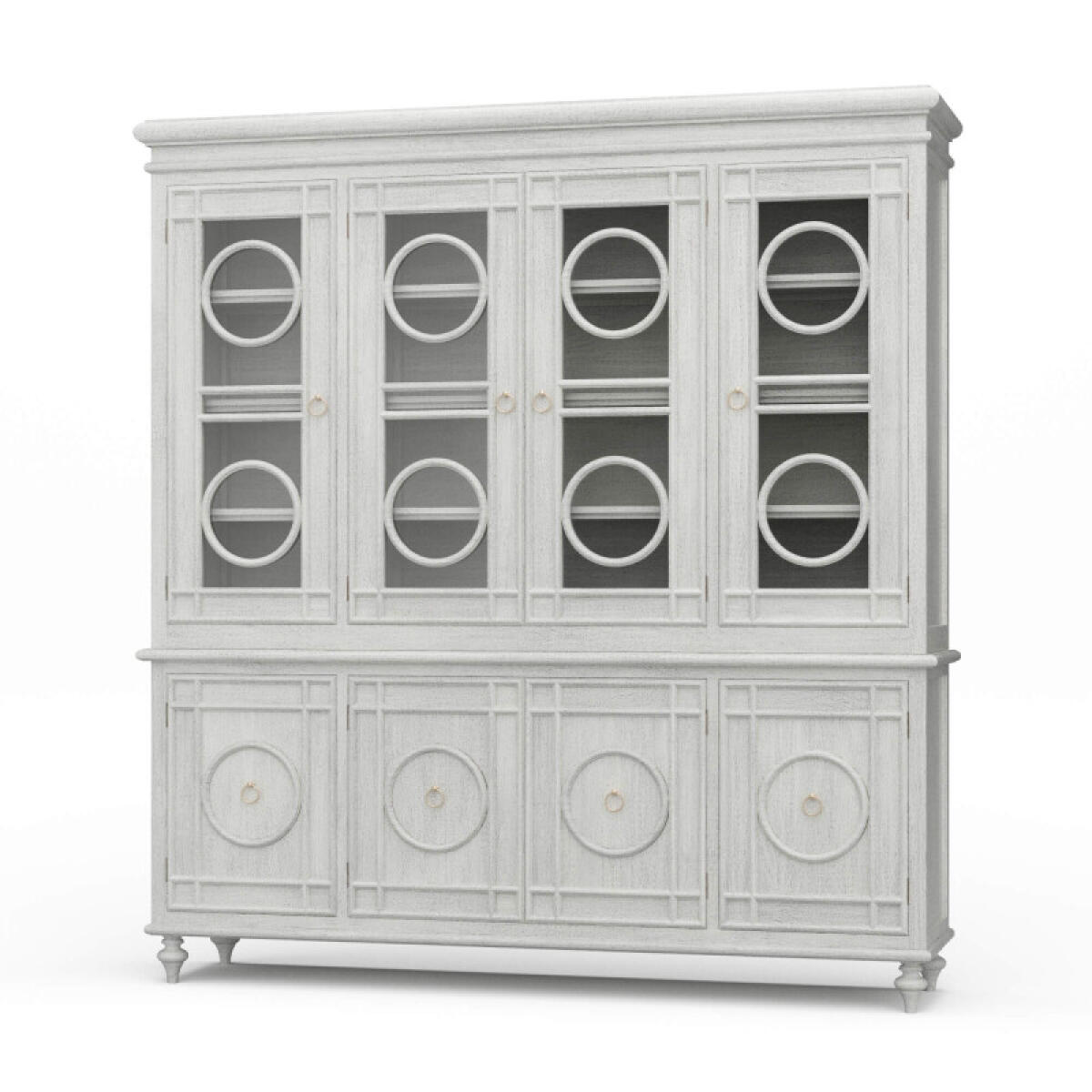 6f3c3e274231368f069b78a0f68b6f43 Savannah Display Cabinet W/ Glass Door - Image 1