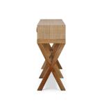 Renoir Console W/ Raffia - Image 7
