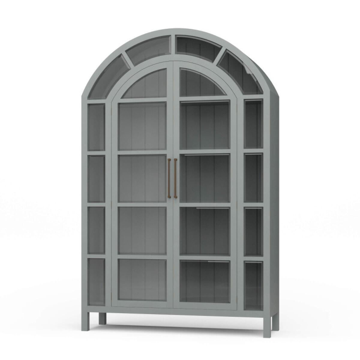 6f498a0d71c9c377526f5e52b6c6180c Vannes 2 Door Display Cabinet - Image 1