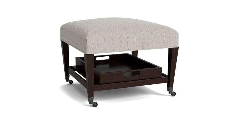 6f8abc022a695762f9cab921e80ed430 Kara Ottoman with Trays and Casters - Image 1