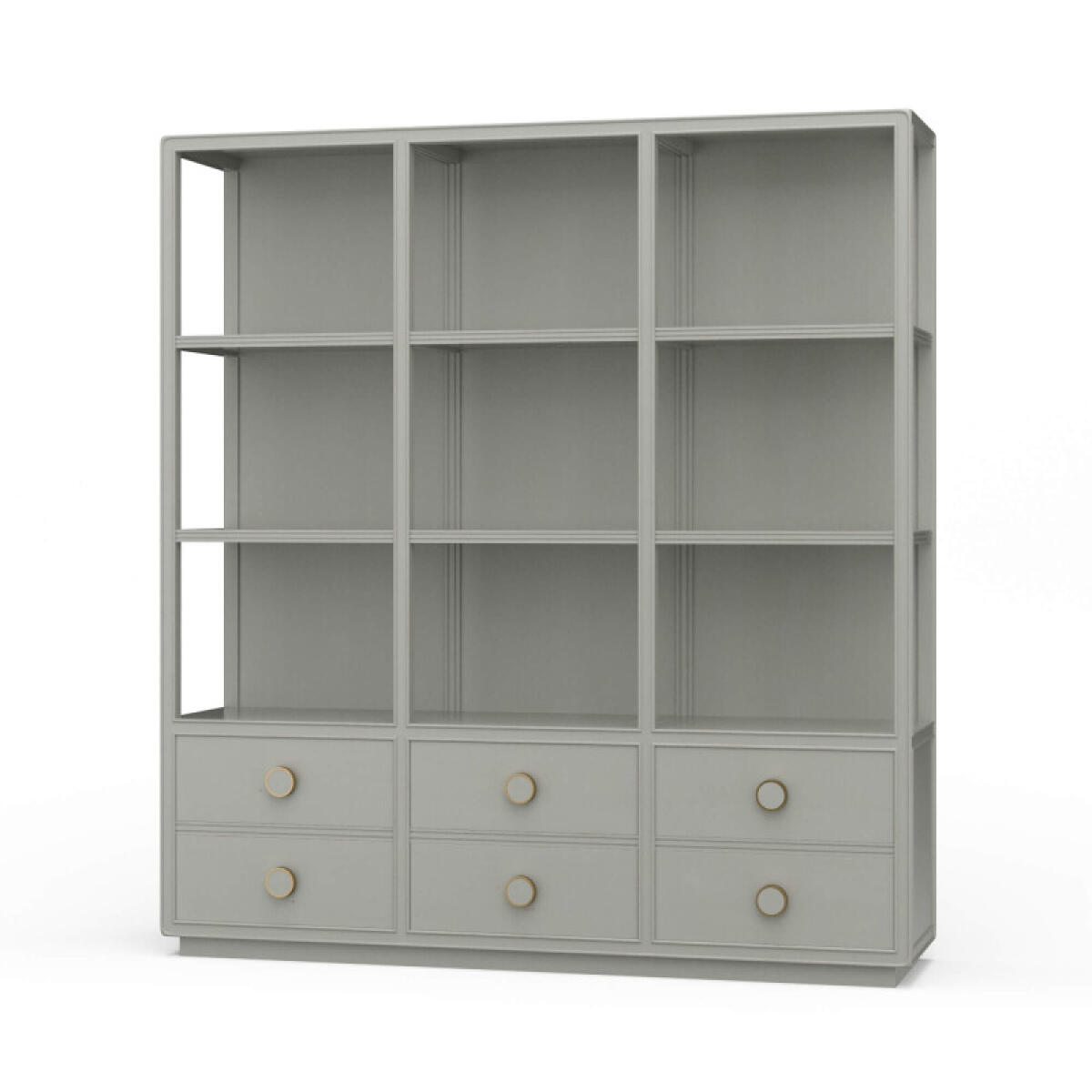 6fa7241dcc4ee379ced7697a13d37bd0 Cohan Open Cabinet W/ 6 Drawers - Image 1