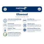 Ellawood Plush Pillow Top Mattress 1st 15