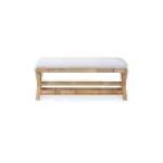 Renoir Rattan X Bench Medium - Image 5