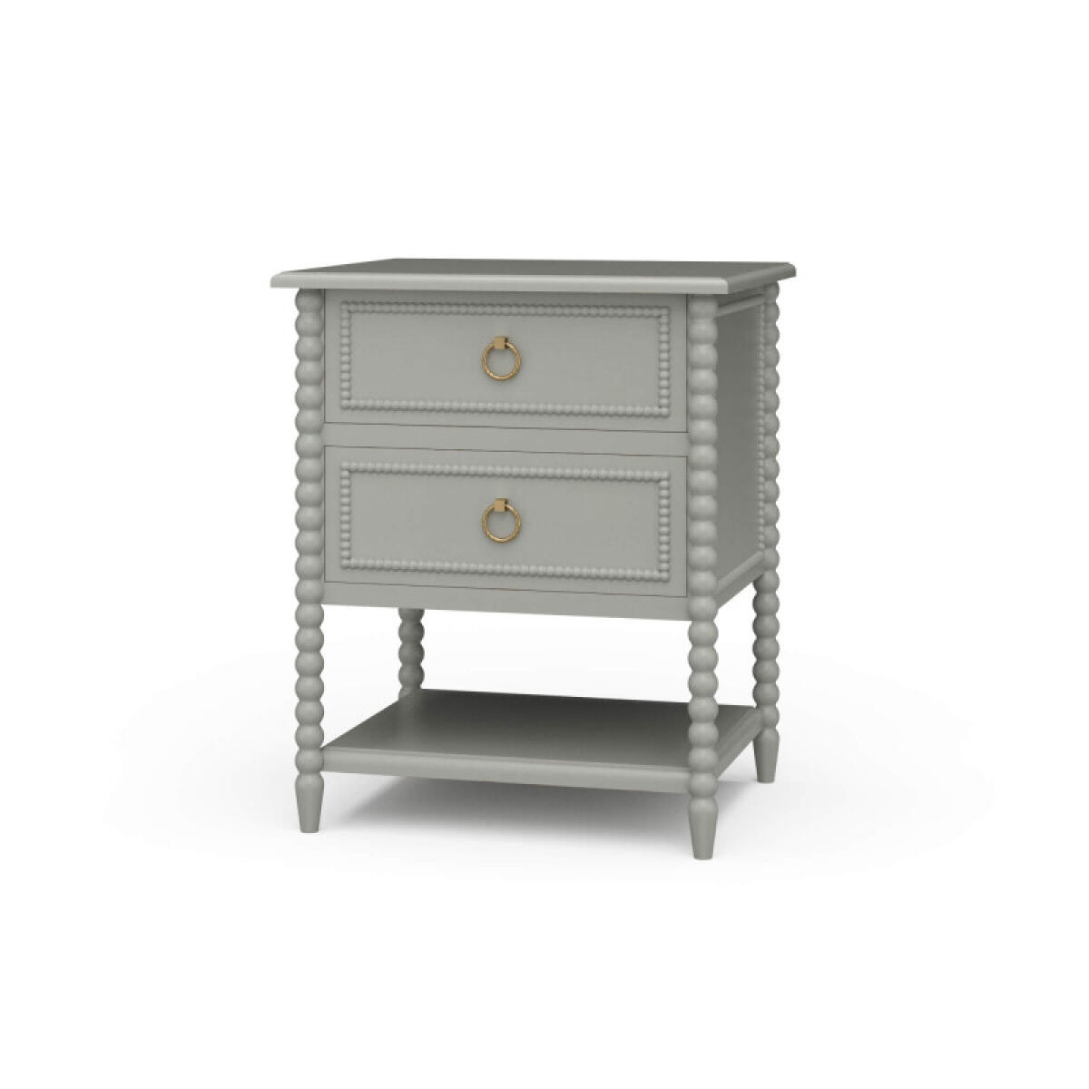 6ff5565d02d62fa085ffb5ac24a8e917 Cholet 2 Drawer Bedside Table W/ Shelf - Image 1