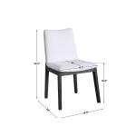 Delano Armless Chair, Espresso, 2 Per Box, Priced Each Chairs Black 21