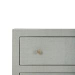 Kagu 3 Drawer Dresser W/ Raffia Dressers Blue 24