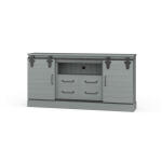 Sonoma Media Console 84” Entertainment Stands Blue 20