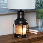Copper Lantern Table Lamp - Image 3