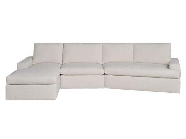 Modern U Choose Luxe Sectional – Special Order Sectionals Cream 7