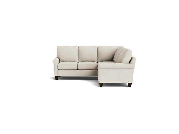True Custom™ True CustomÂ® Large Panel Arm L-Shaped Sectional Sectionals Bassett Furniture