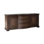 Provence Park 78 Inch TV Console Entertainment Stands Brown 17
