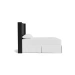 Dublin Leather Upholstered Bed Beds Bassett Furniture 9