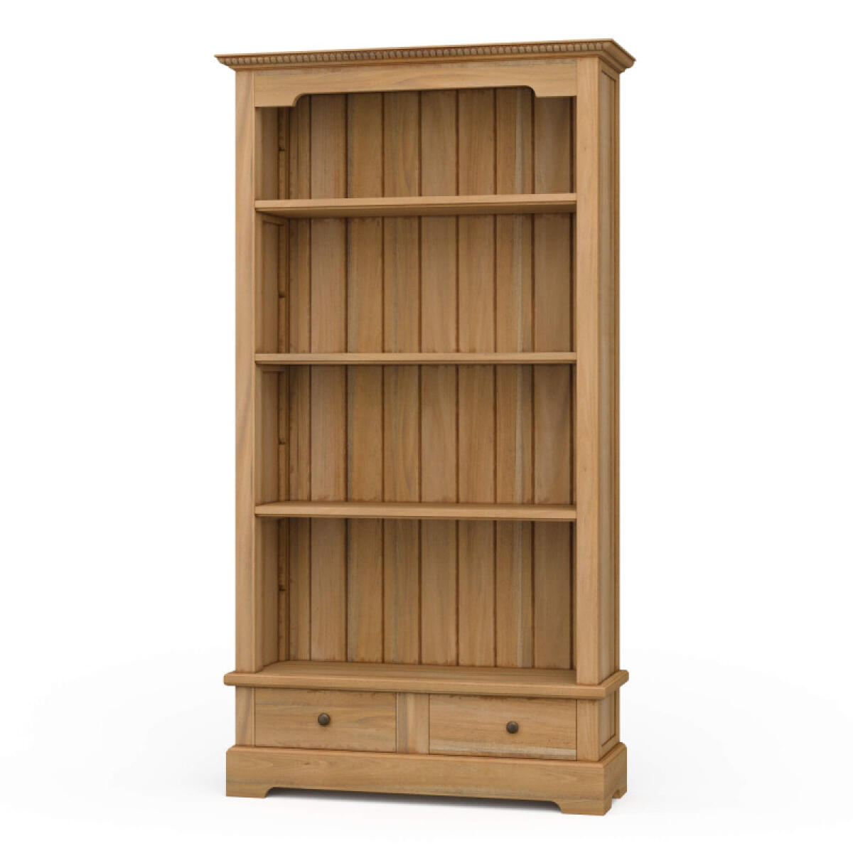 70c63897bb12aaee2fda3a0cf91eed45 Manchester 2 Drawer Bookcase - Image 1