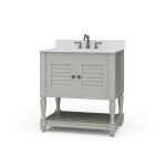 Cottage Guest Vanity W/ Sink & Marble Top