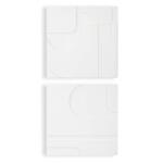 Contours Wood Wall Decor, S/2