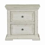 Big Valley 2 Drawer Night Stand w/ Charging Station - Image 3