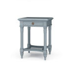 Montego Square End Table W/ Drawer End tables Blue 13