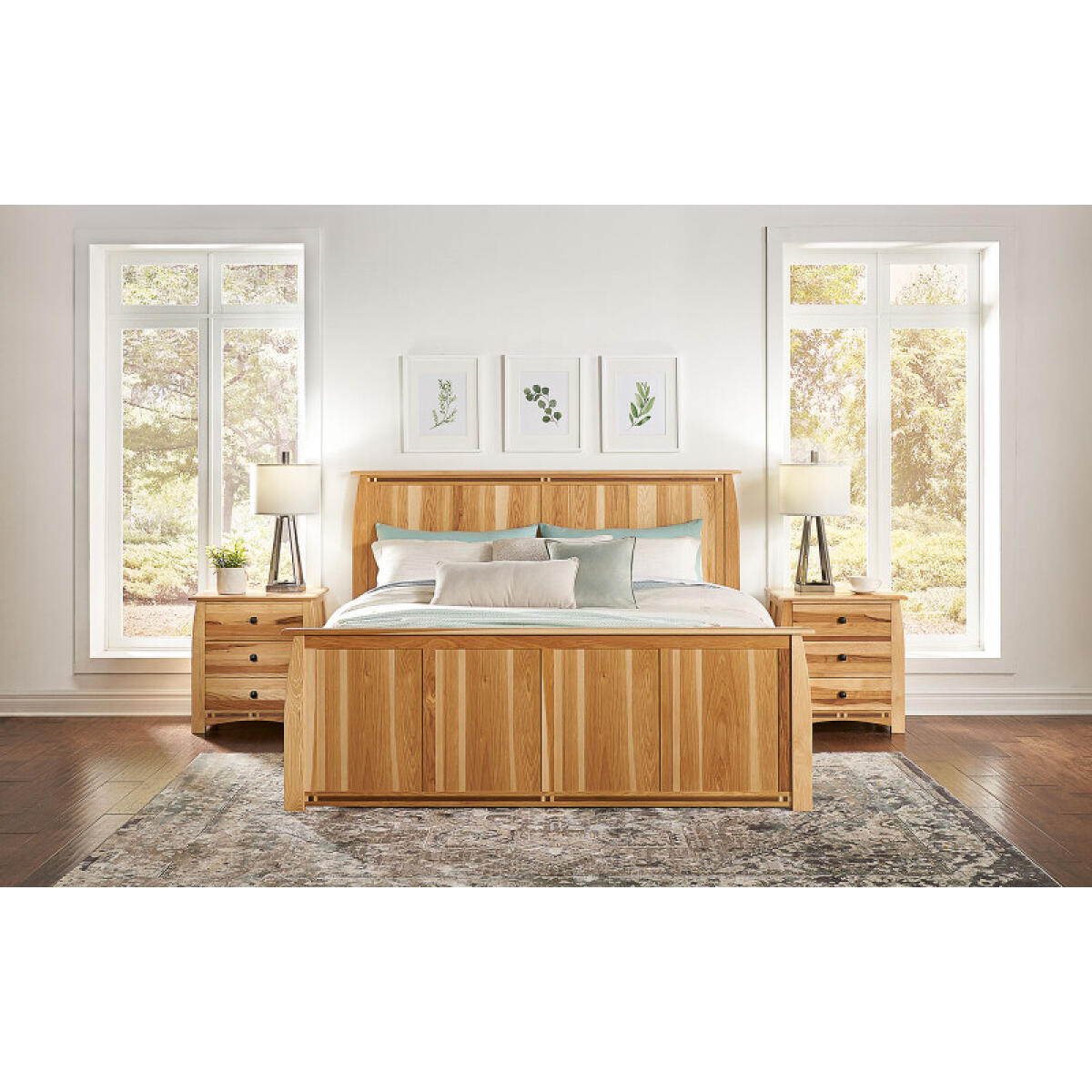 Adamstown King Panel Bed – ADANT5170 Beds A-America 2 Adamstown King Panel Bed – ADANT5170 Beds A-America 2