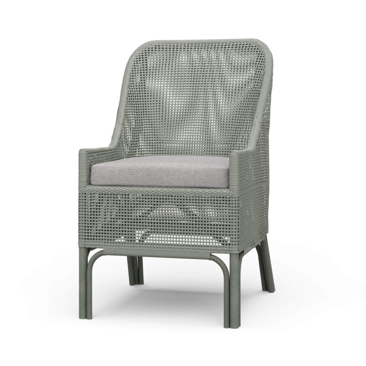 711648aa317814d78b566038a9549790 Cristo Rattan Dining Chair W/ Seat Cushion - Image 1