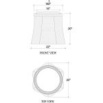 Newport Rattan Round Small Ottoman W/ Cushion Ottomans & Poufs Bramble 11