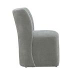 Accent Dining Chair w/ Casters - Sapphire - Image 6